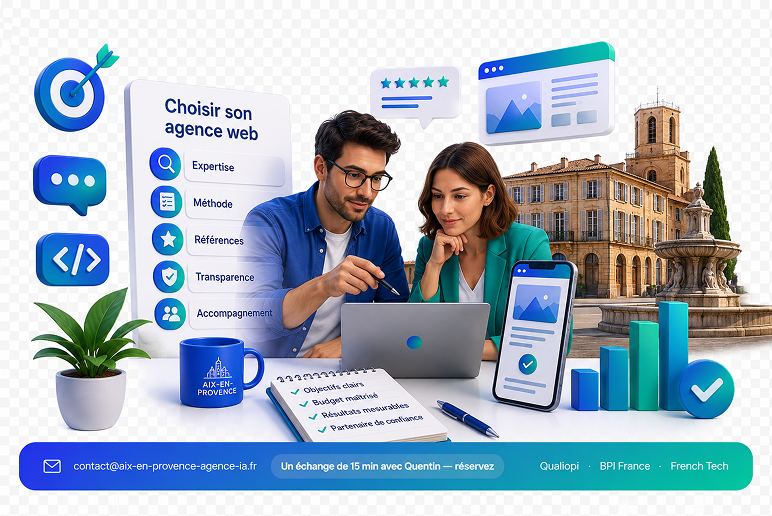 Comment choisir son agence web à Aix-en-Provence en 2026 — le guide du praticien qui parle vrai
